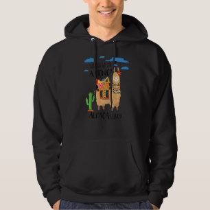 Cute Picnic Alpaca Hoodie