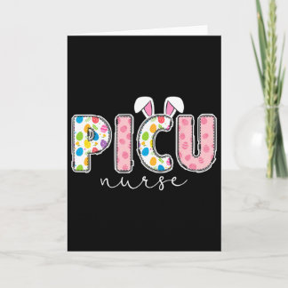 Cute Picu Nurse Easter Bunny Pediatric Icu Nurse E Card