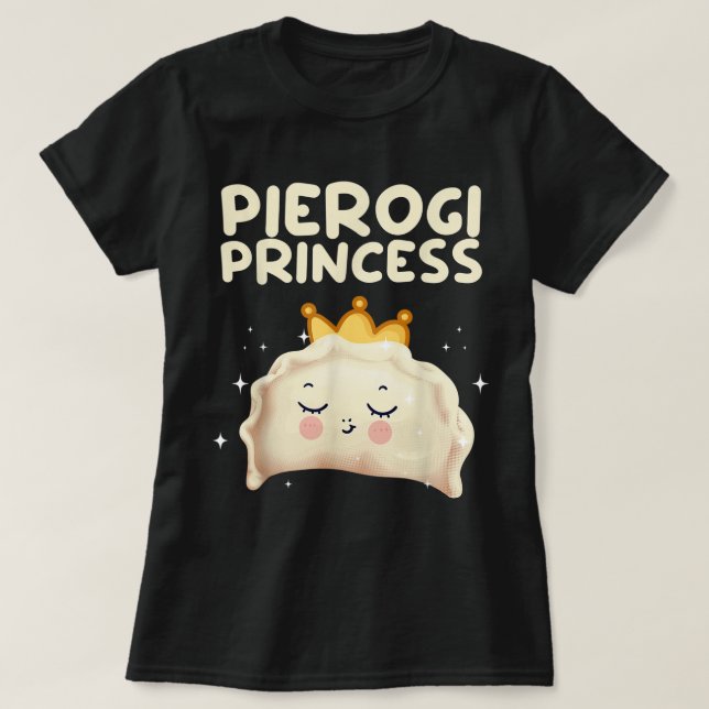 Cute Pierogi Art Women Girls Kids Pierogi Polish D T-Shirt (Design Front)