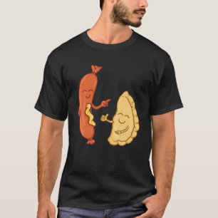 Cute Pierogi Kielbasa Art For Men Women Sausage Po T-Shirt