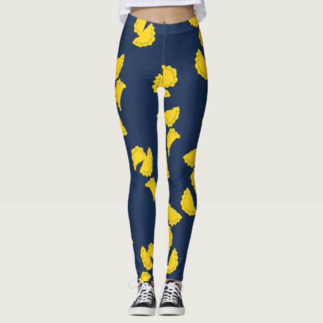 Cute Pierogi Leggings (Front)