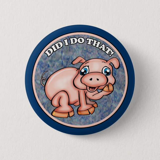 Cute Pig Buttons (Front)