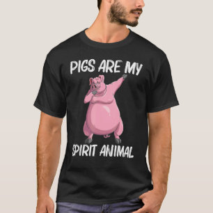 Cute Pig For Men Women Livestock Animal Food  2 T-Shirt