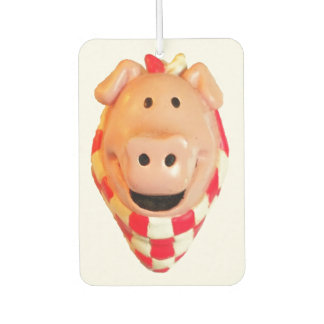 Cute Pig Goes Hog Wild Air Freshener