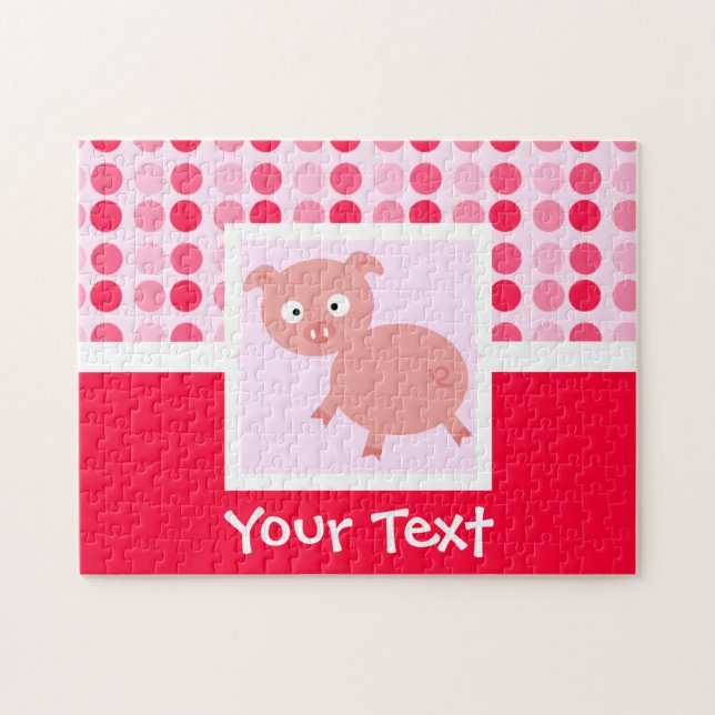 Cute Pig Jigsaw Puzzle (Horizontal)