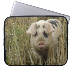 Cute Pig Laptop Bag
