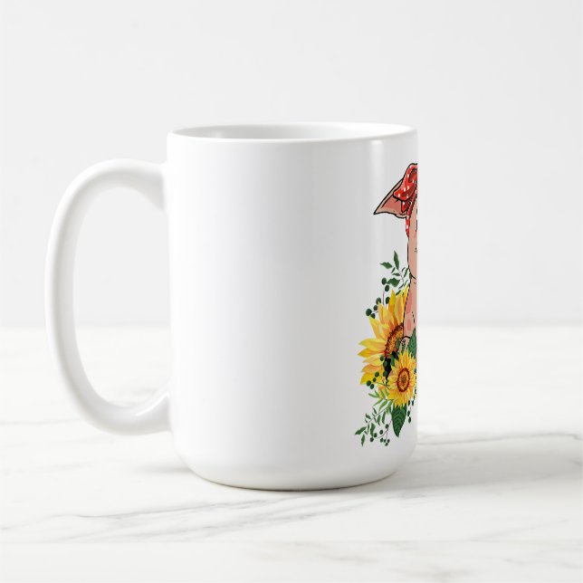 Cute Pig Mug Gifts  _ Gifts For Family (Left)