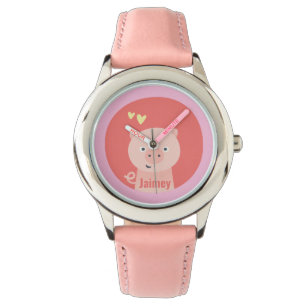 Cute Pig - Personalized Kids Watch