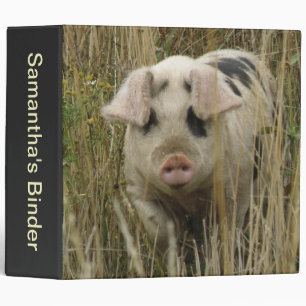 Cute Pig Photograph Album Binder