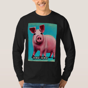 Cute Pig Piggie Oink Oink_10 T-Shirt