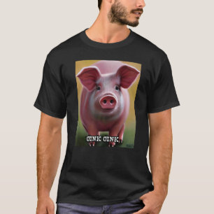 Cute Pig Piggie Oink Oink  18 T-Shirt