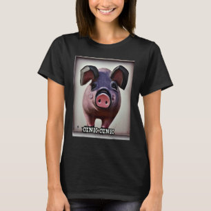 Cute Pig Piggie Oink Oink 21 T-Shirt