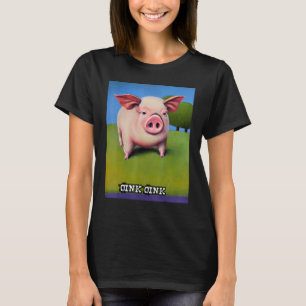 Cute Pig Piggie Oink Oink 36 T-Shirt