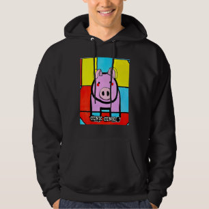 Cute Pig Piggie Oink Oink 43 Hoodie