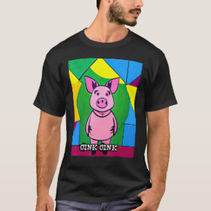 Cute Pig Piggie Oink Oink 46 T-Shirt