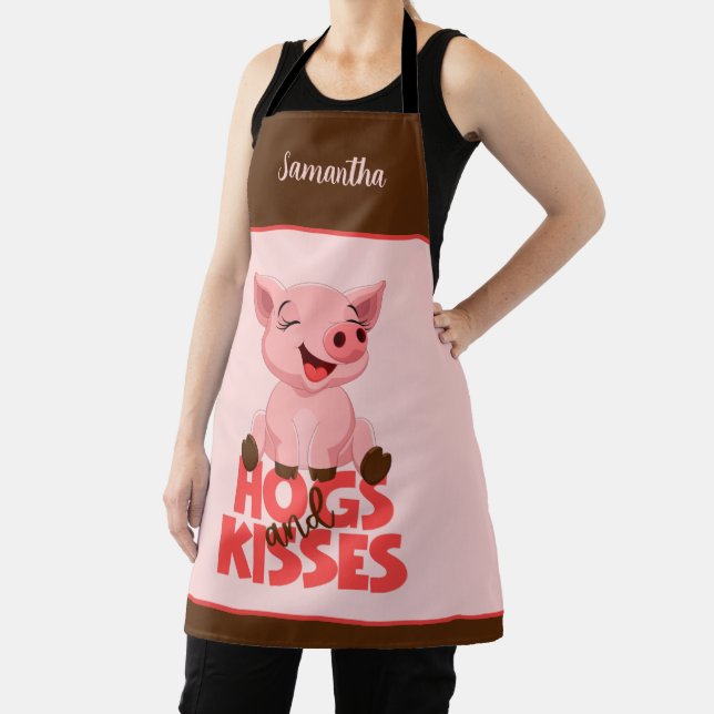 Cute Pig Pun Apron (Insitu)
