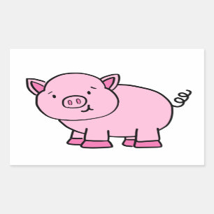 CUTE PIG STICKER