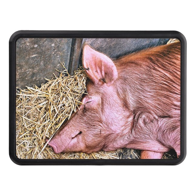 CUTE PIG TRAILER HITCH COVER (Front)