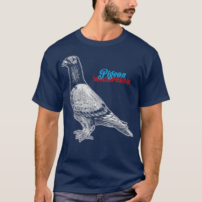 Cute Pigeon Racing Lover  Love Pigeons Costume T-Shirt (Front)