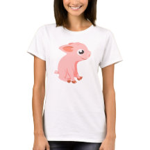 cute piglet farm animals tshirt