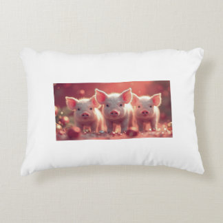 Cute Piglet Throw Pillow – Soft and Cozy Decor"