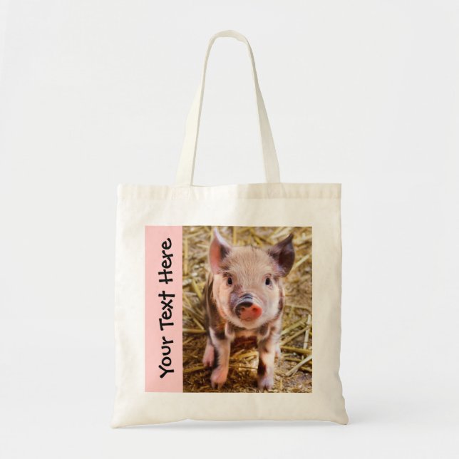 Cute Piglet Tote (Front)