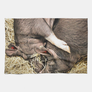 CUTE PIGS KITCHEN TOWEL