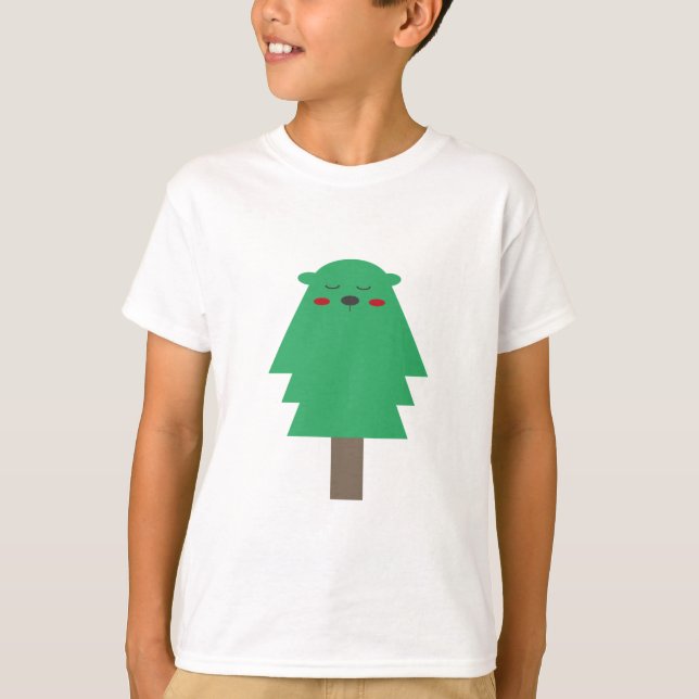 Cute Pine Tree T-Shirt (Front)