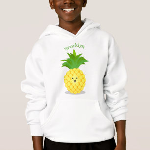 Cute pineapple cartoon illustration