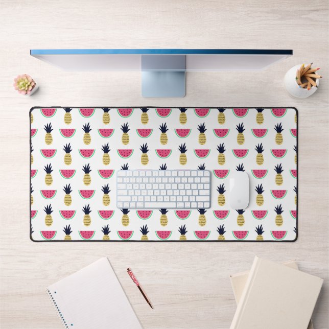 Cute Pineapple et Watermelon Doodle Pattern (Bureau 1)