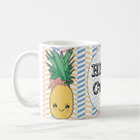 Cute Pineapple Fruit Kawaii Hello Cutie Summer