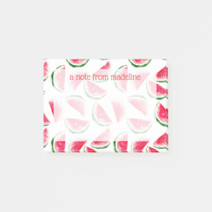 Cute Pineapple & Watermelon Pattern Post-it Notes