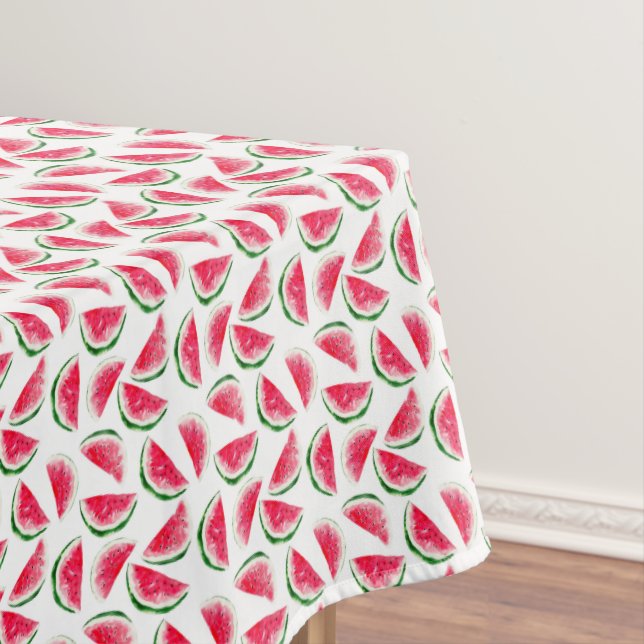 Cute Pineapple & Watermelon Pattern Tablecloth (In Situ)