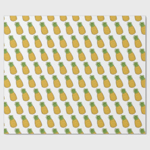 Cute Pineapple Wrapping Paper