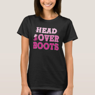 Cute Pink Aesthetic Southern Cowgirl Country Music T-Shirt