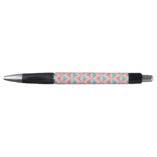 Cute Pink and Blue Love Birds Pen