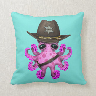Cute Octopus Decorative Pillows Zazzle.ca