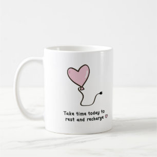Cute pink balloons, Cute Mug, Special gift Coffee Mug