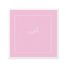 Cute Pink Business Greeting Card