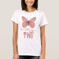 Cute Pink Butterfly Kids Birthday Parent