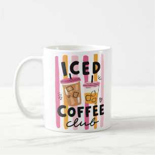 Cute Pink Coffee Cups Summer Coffee Design