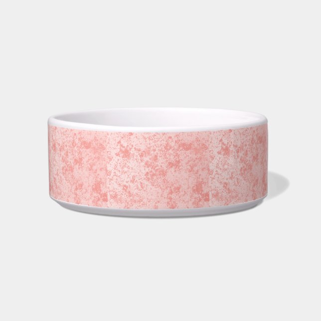 Cute Pink Colour pet  Bowl (Front)