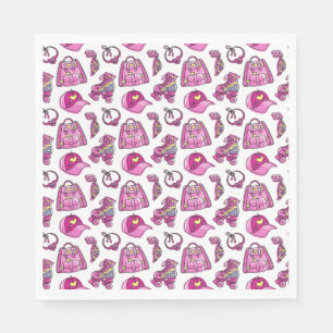 Cute Pink Cool Girl Things Napkin