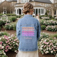 Cute Pink Cowgirl Personalized Western