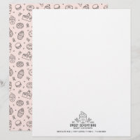 Cute Pink Cupcake Bakery Business