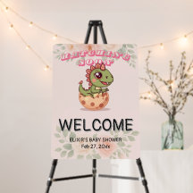 Cute Pink Dino Hatching Soon