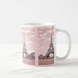 Cute Pink Eiffel Tower mug
