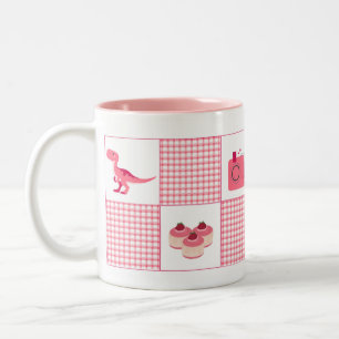 Cute Pink Feminine Coffee Cup