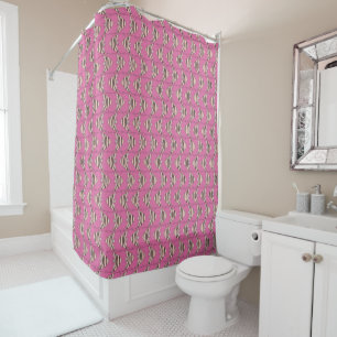 Cute pink fish pattern