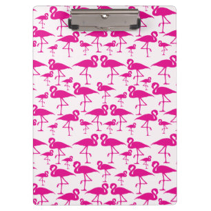 Cute Pink Flamingo Clipboard